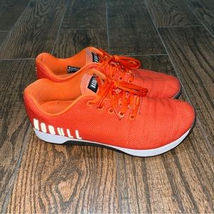 Adult NOBULL SuperFabric Orange Crossfit Training Shoes Size. Mens 9 Womens 10.5